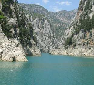 Einfahrt in den Green Canyon