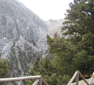 Ausblick nach "Gigilos" Berg