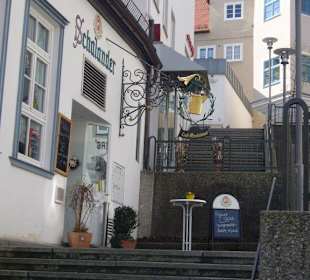 Eingang Gaststätte Schalander Kempten