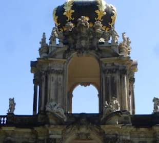 Das Kronentor / Kronentorpavillon im Zwinger