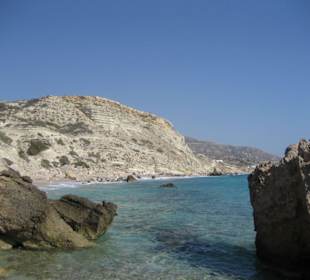 "Wilder Strand" am Ende des Ortes