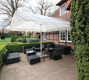 Terrasse am Golfplatz