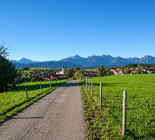 Wandern Rieden am Forggensee