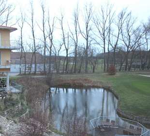 Ansicht Golfanlage mit Hotel