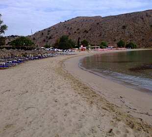 Strand etwas entfernt