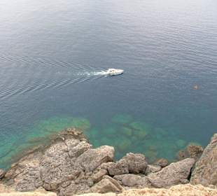 Lindos - das Meer von ganz oben