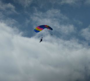 Am Strand vorm Blau Varadero