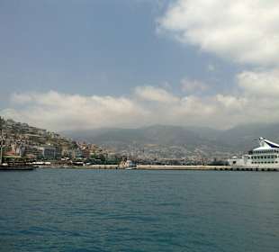 Stadt Alanya Hafen