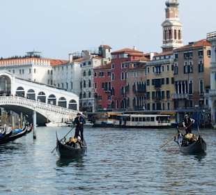 Eine Vaporetto-Fahrt von Lido bis Rialto