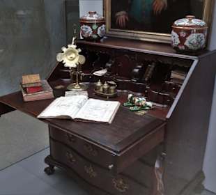 In der Ausstellung des Museu do Vinho do Porto