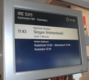 Fahrplananzeige