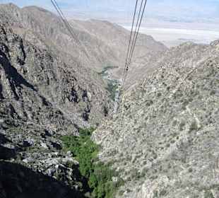 Von der Drehseilbahn aus