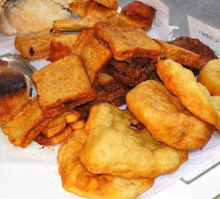 Beim Bäcker auf dem Grünmarkt