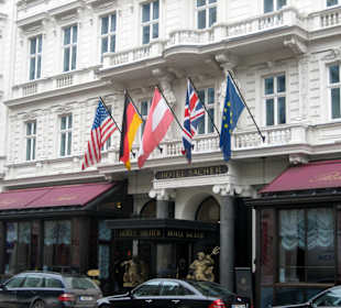 Aussenansicht, Hotel Sacher