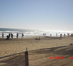 Spätnachmittagsstimmung am Strand