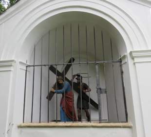 Szene aus einer Kreuzwegstation