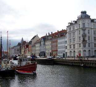 Im Nyhavn von Kopenhagen