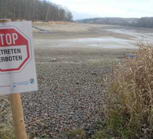Nov. 2021: Warnschild am – unbedingt beachten !!!