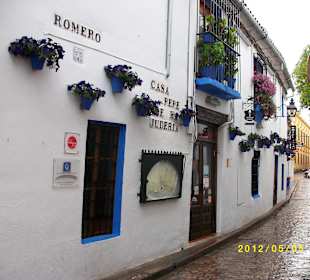 Cordoba kleine Gassen in der Altstadt