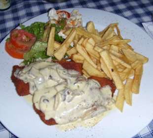 Schnitzel a la Creme