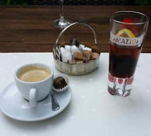 Espresso mit Rammazotti