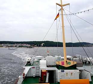 Ankunft Seebrücke Bansin
