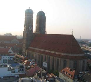 Uitzicht raadhuis Marienplatz