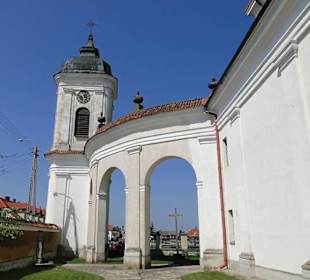 Fragment kościoła w Tykocinie.