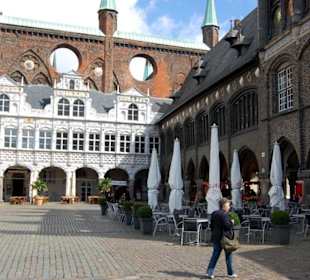 Rathaus Lübeck Innenhof