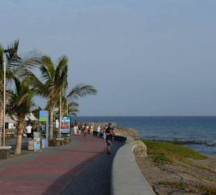 Die Promenade in Richtung Strand