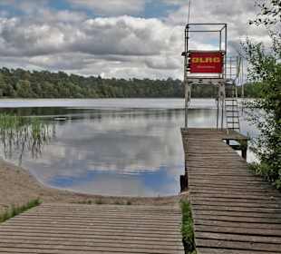 Rettungsstation am Großen Bullensee