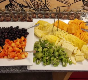 Frisches Obst als Dessert aber auch am Morgen ist selbstverständlich VIVEA Hotel Umhausen im Ötztal