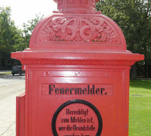 Schloss Bellevue – historischer Feuermelder