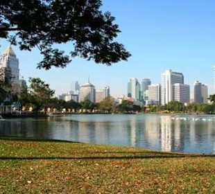 Schöne Skyline von Bangkok