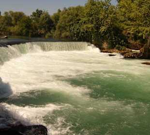 Der berühmte  Wasserfall