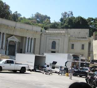 Kulisse bei der Studiotour