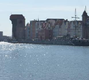 An der Motława / Mottlau in Gdańsk / Danzig