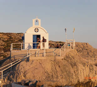 Kleine Kapelle an unsrem Hotelstrand