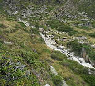Wasserfall im Schnalstal