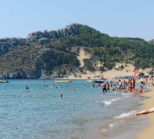 Tsambika-Beach - toller Sandstrand