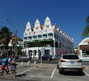 Oranjestad- Auf dem Weg zum Palm-& Eagle Beach