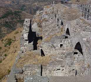 Der Gewölbegang von oben
