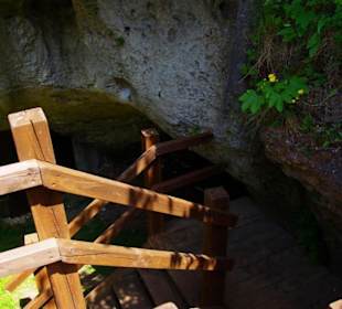 Die Burg Bärnfels und seine Umgebung