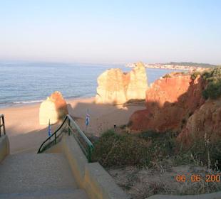 Treppen zum Strand