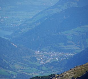 Ausblick auf die Landschaft