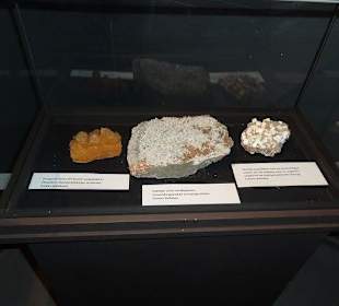 Ausslellung von Kristallen