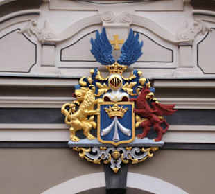 Wappen am Rathaus