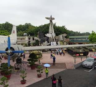 Blick auf die Außen Ausstellfläche