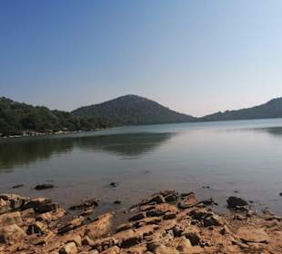 Salzsee im Nationalpark Telascica