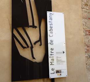 Hinweisschild zum Museum